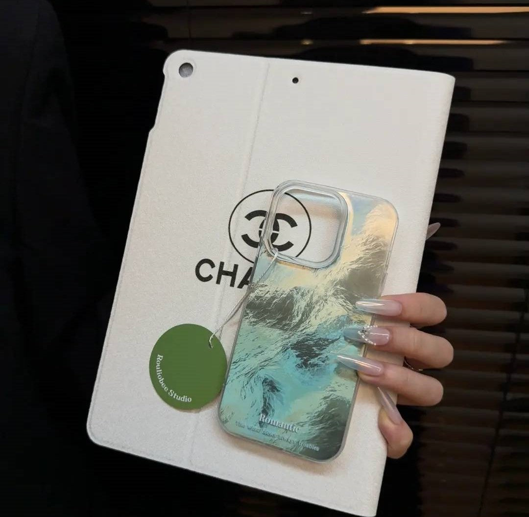 Pouzdro na iPhone Glacier Blur Shell – duhový design ve stylu INS