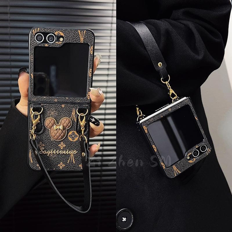 Samsung Só Leathar Réaltra Z Smeach 5/4/3 Cás