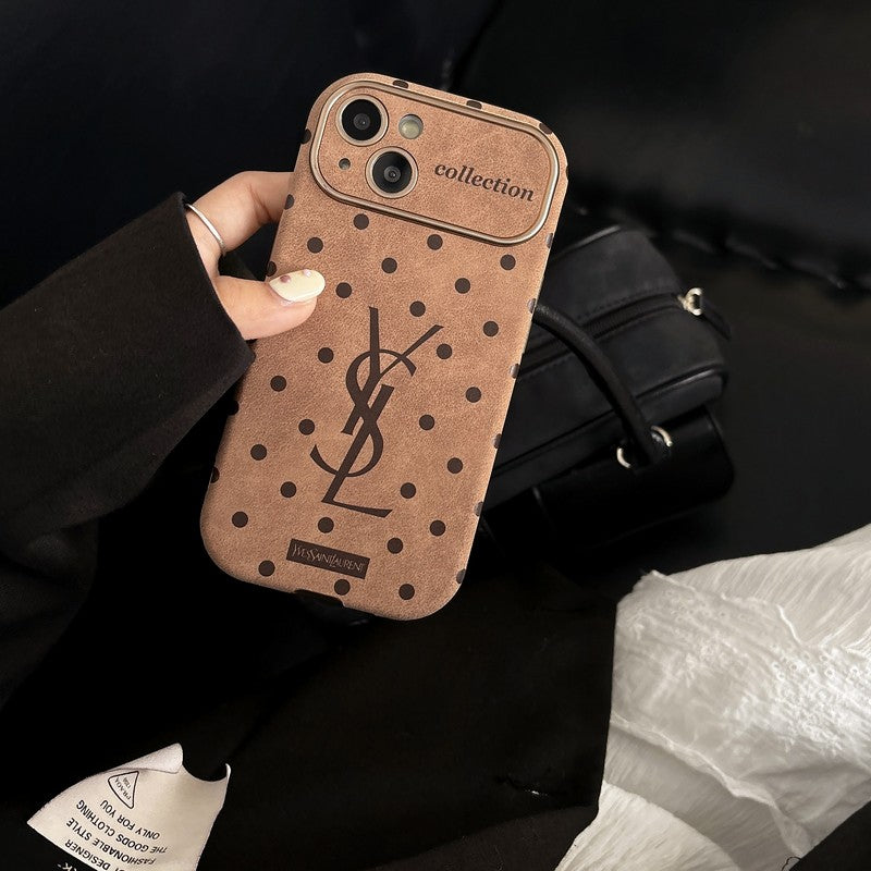Saint Brown bőr iPhone tok