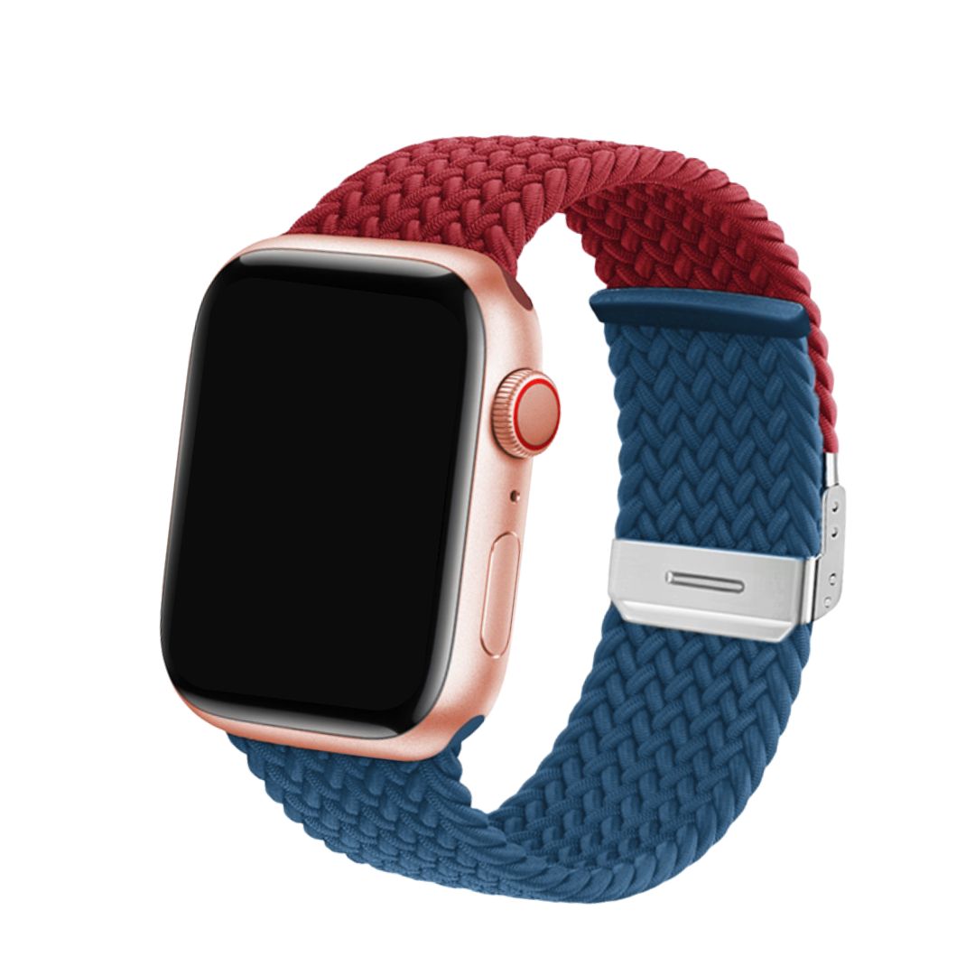 Correa de nailon con diseño de chevrón.