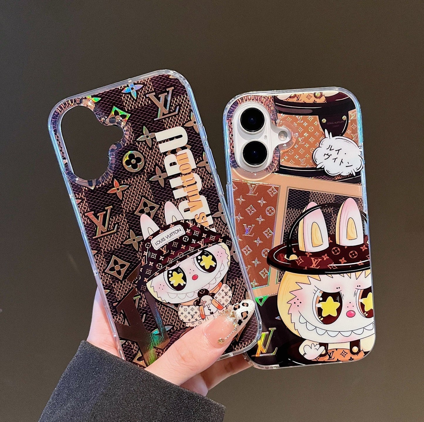 Luxusní obal na iPhone Labubu L & V – Cute Meets Class