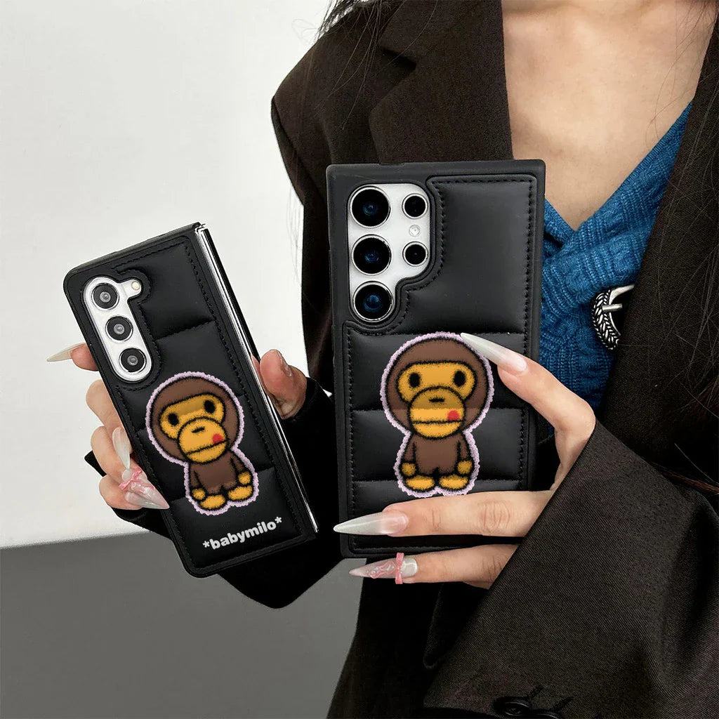 Baby Monkey Samsung Galaxy/Fold and Flip -kotelo
