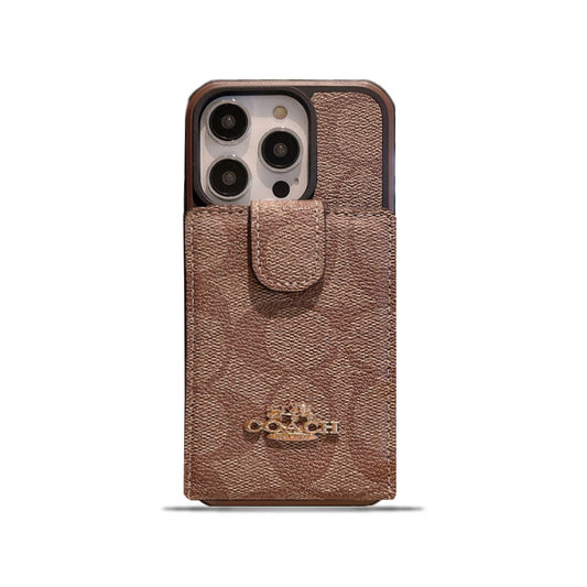 Klassiskt iPhonefodral med plånbok -LBK241416