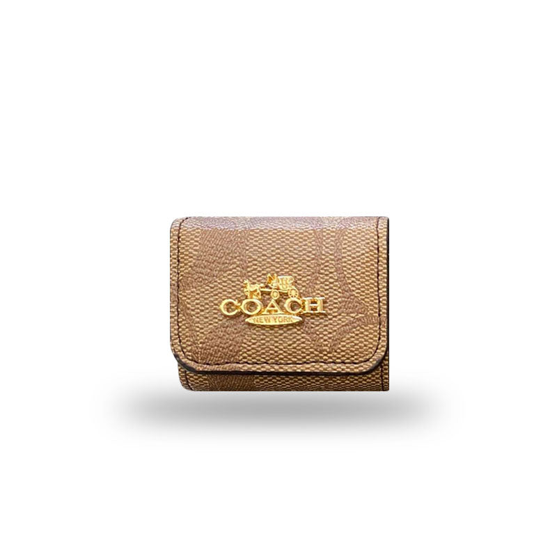Luxusní pouzdra Coach AirPods 3. generace světle hnědá-LGK240425