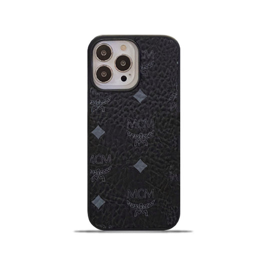 MCM iPhone maska ​​crna-MCK240603
