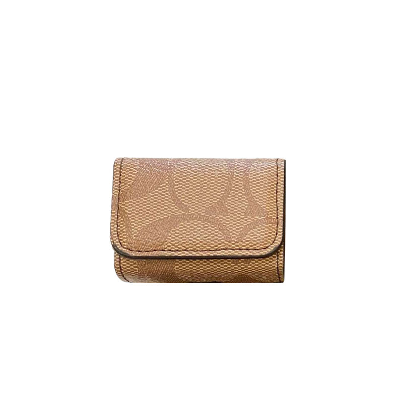 Luxusní pouzdra Coach AirPods Pro světle hnědá-YH240425