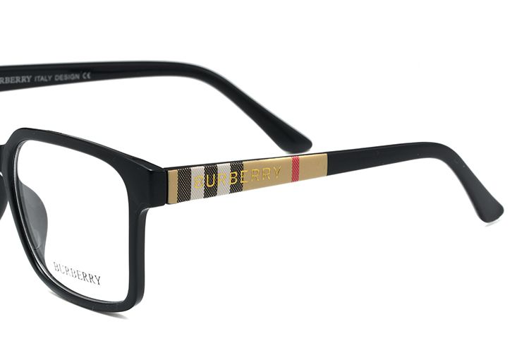 Unisex-Retro-Brille mit quadratischem Karomuster