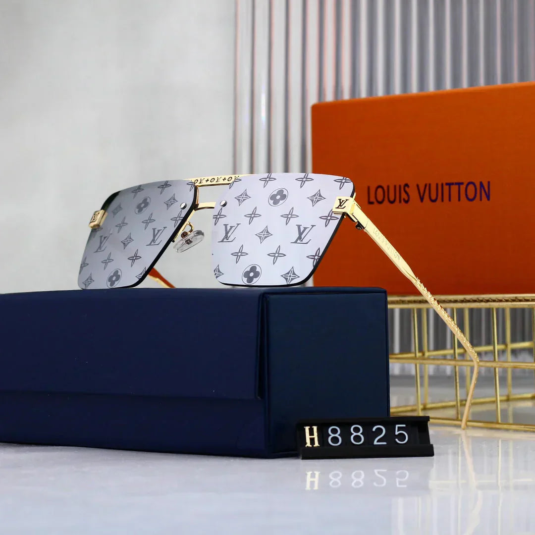 Kovové sluneční brýle HD Monogram H8825