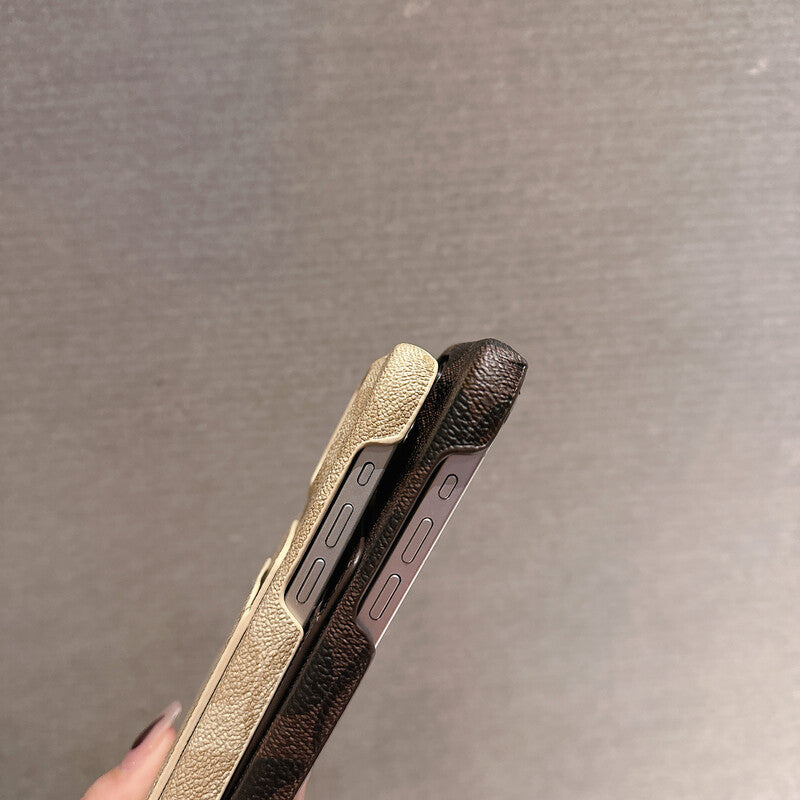 Klasické klasické pouzdro na iPhone s držákem karty bílé -JQB240330