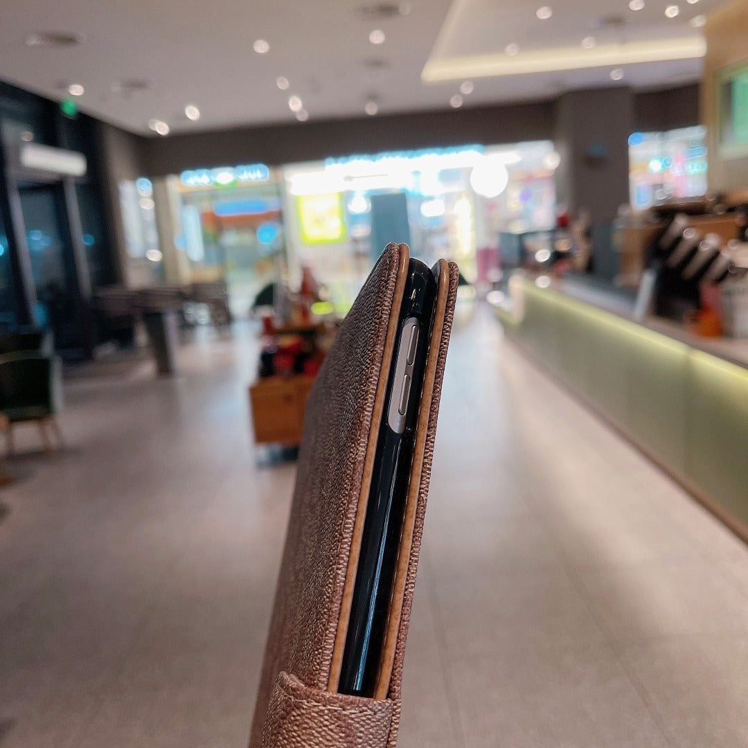 Klassiskt premiumläderfodral för Apple iPad