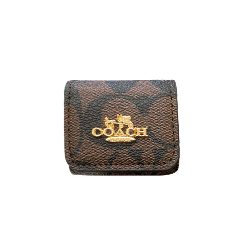 Luxusní pouzdra Coach AirPods 3. generace světle hnědá-LGK240425
