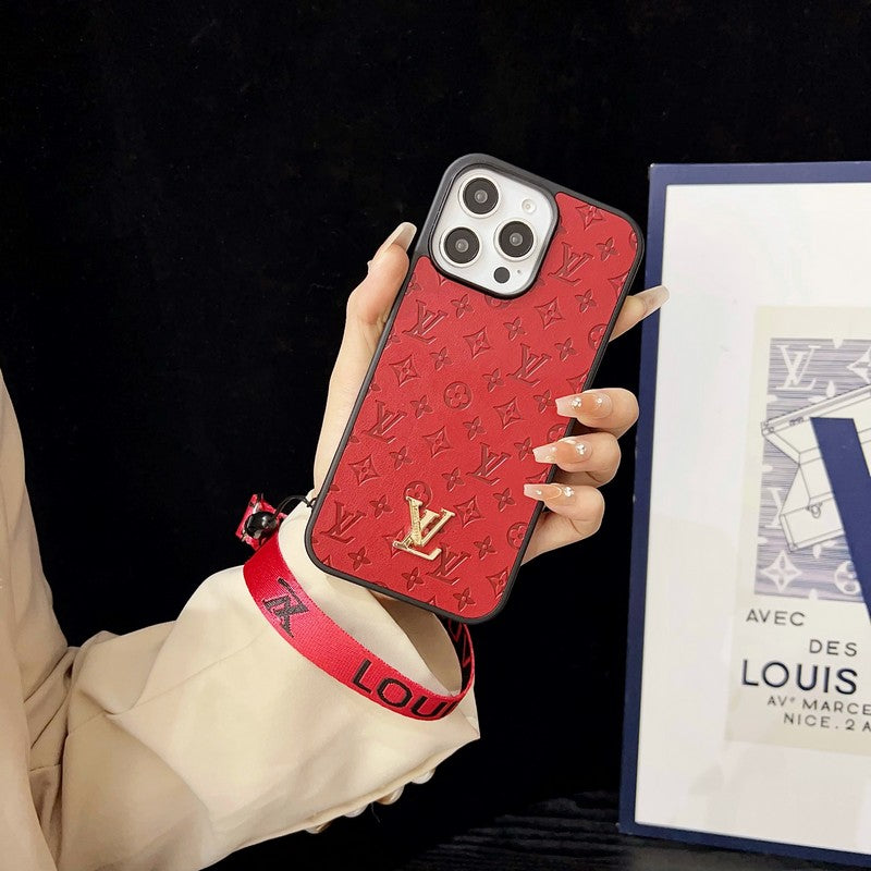 Luxusní hnědé pouzdro na iPhone