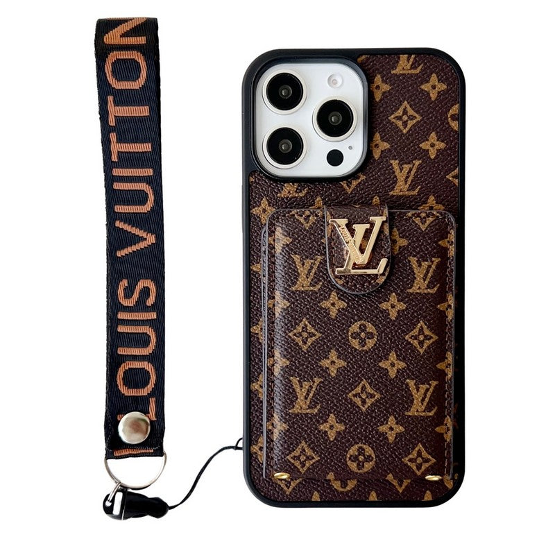 Luxusní klasické crossbody pouzdro na iPhone