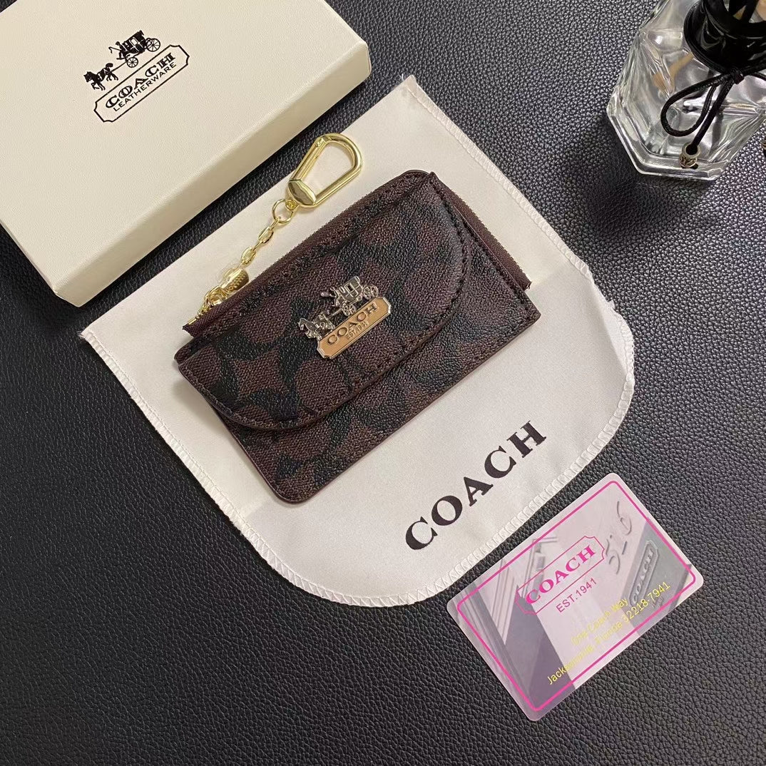 洗練されたデザインのシックな CO 時代を超越したクラシックなカード ホルダー ウォレット
