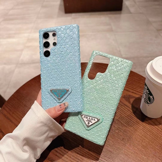 Stilvolle PR-Handyhülle mit Schlangenmuster für Samsung Galaxy