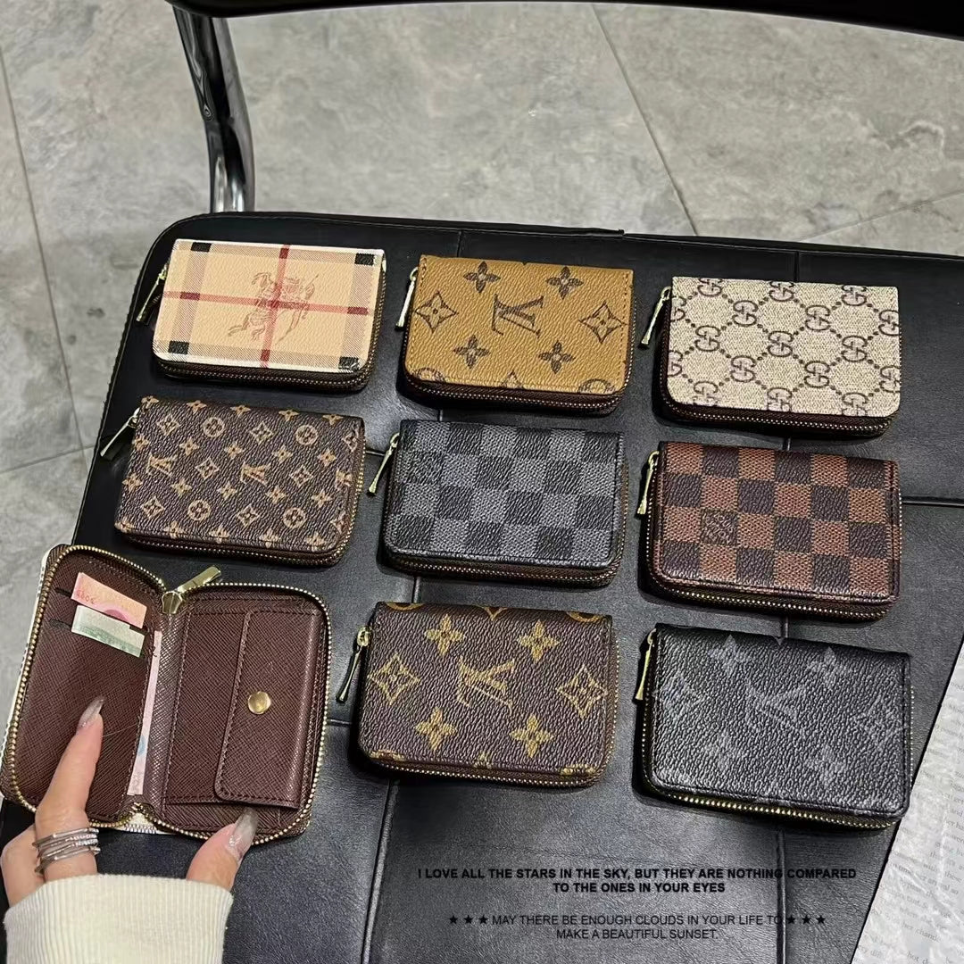 Luxusní kolekce peněženek Monogram Zipper Wallet – LV, GG a BBR