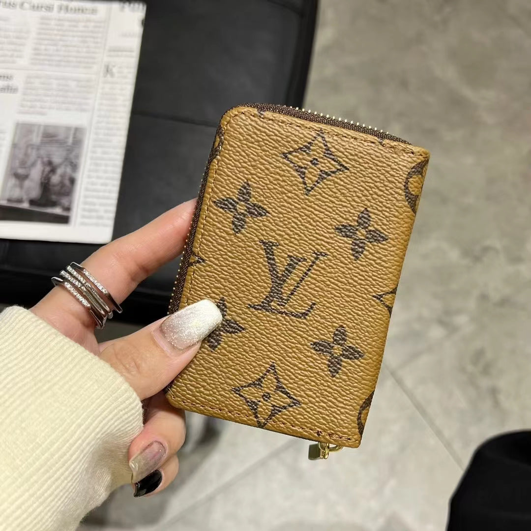 Luxusní kolekce peněženek Monogram Zipper Wallet – LV, GG a BBR