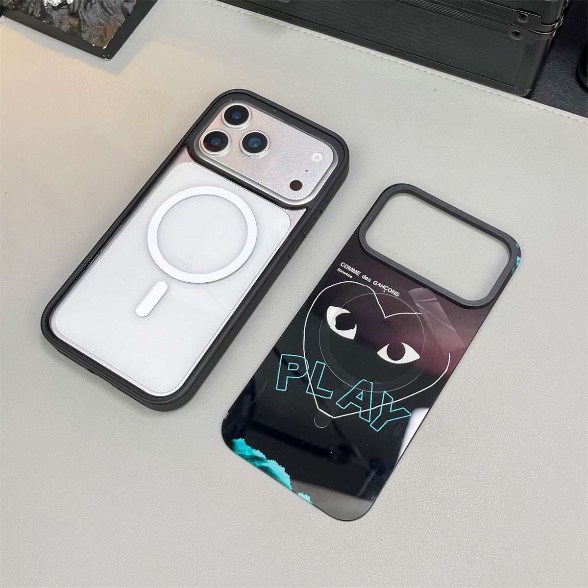 Pouzdro na iPhone Heart Design x MagSafe
