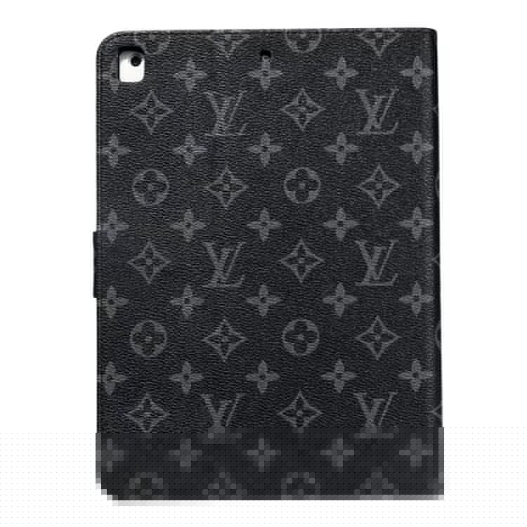 Elegantní Monogram Canvas Flip Cover Ochranné kožené pouzdro Apple iPad