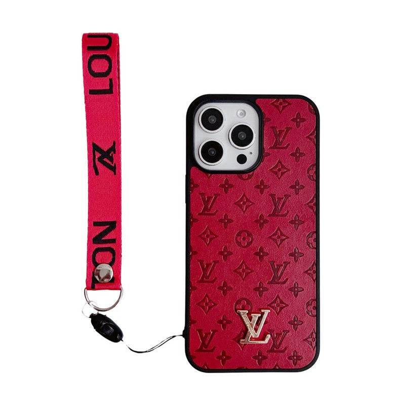 Luxusní hnědé pouzdro na iPhone