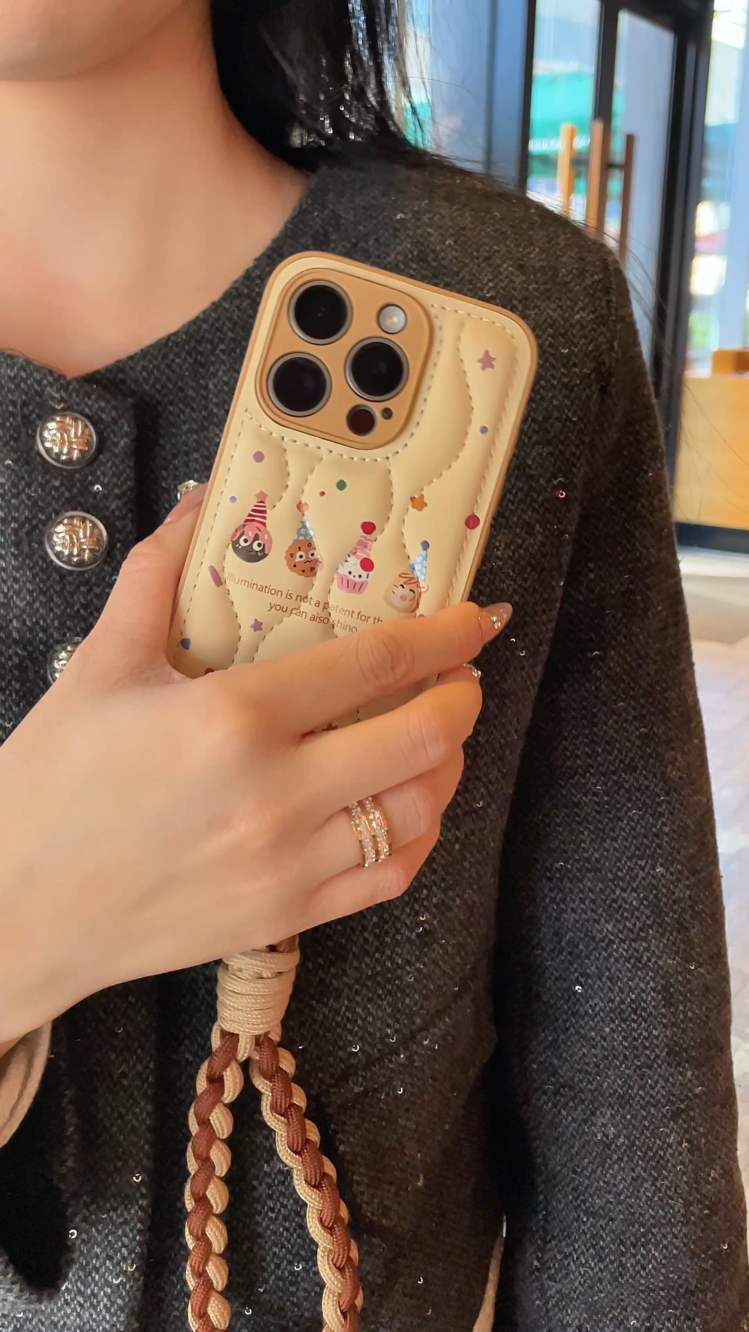 Lehký a útulný: Elegantní obal na iPhone inspirovaný sušenkami pro trendy