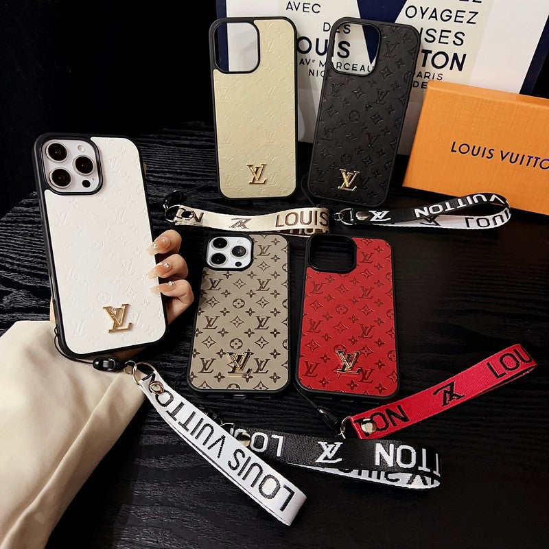 Luxusní hnědé pouzdro na iPhone