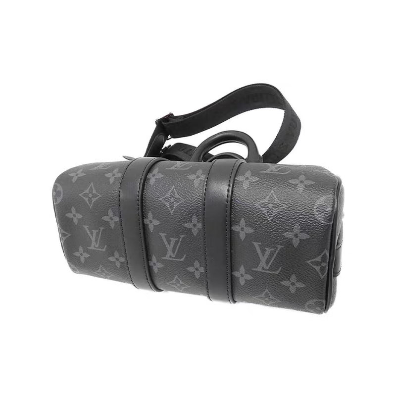 Boston Barrel Bag ve stylu monogramu s popruhem přes rameno