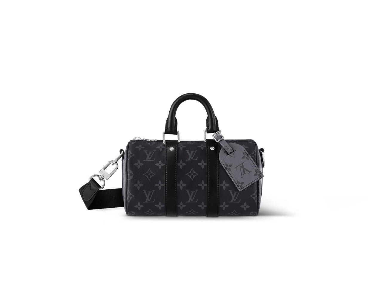 Boston Barrel Bag ve stylu monogramu s popruhem přes rameno