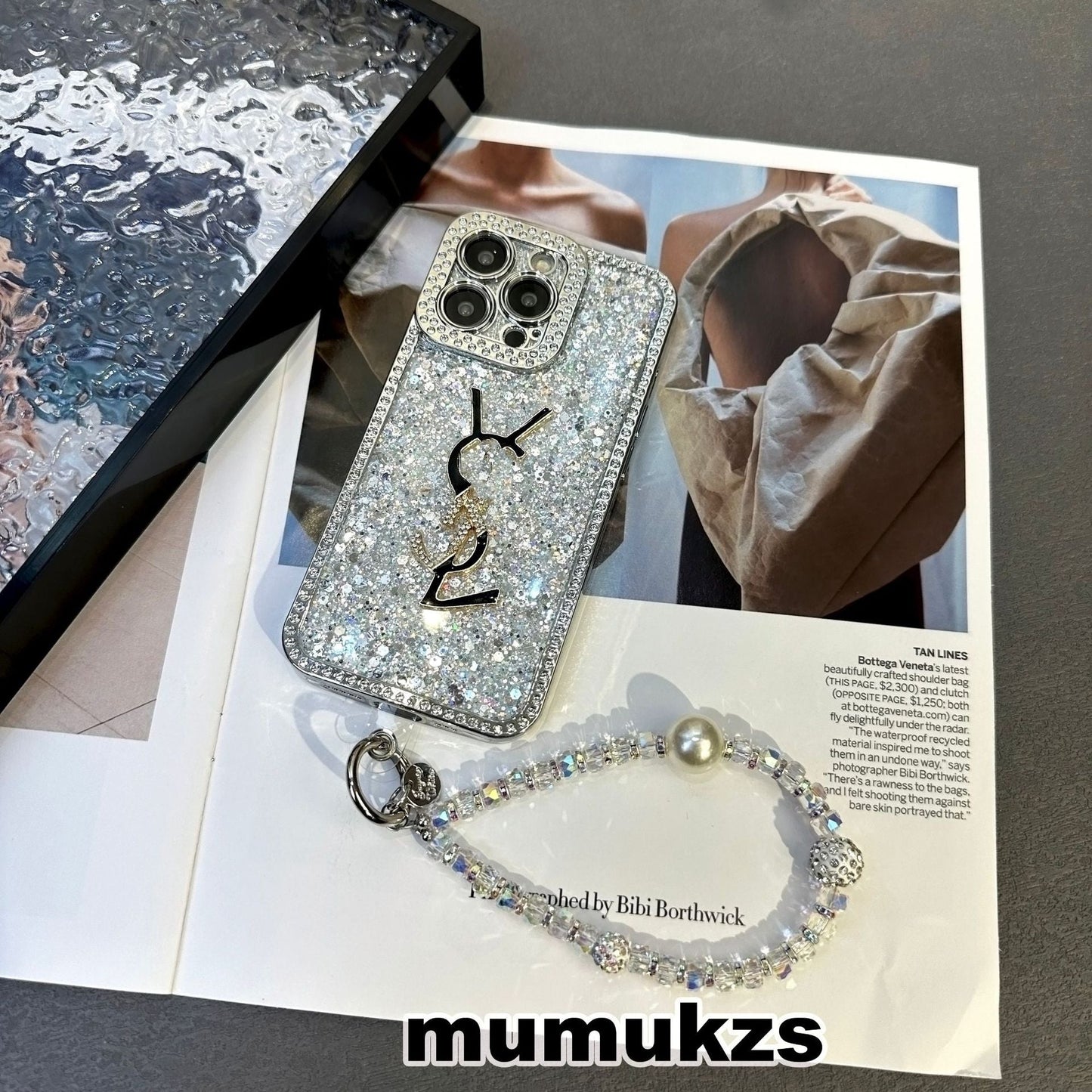 Luxusní třpytivé holografické pouzdro na iPhone Y - S - inspirované L – edice Diamond Shine