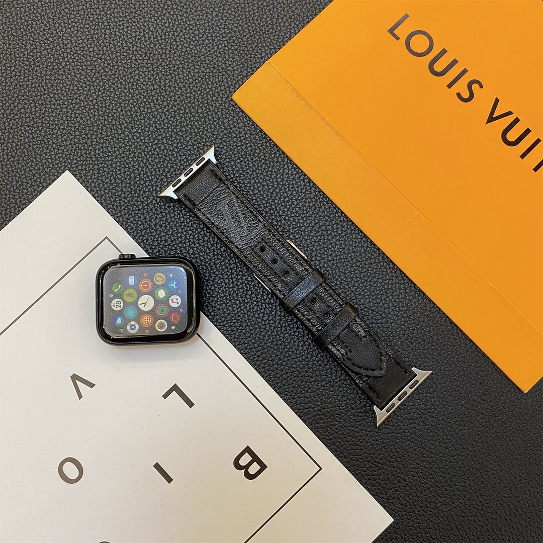 APPLE WATCH REM SØM MONOGRAM SKINN