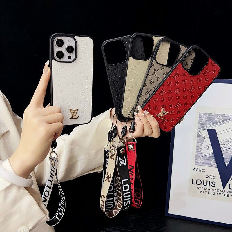 Luxusní hnědé pouzdro na iPhone