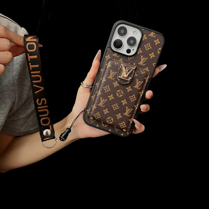 Luxusní klasické crossbody pouzdro na iPhone