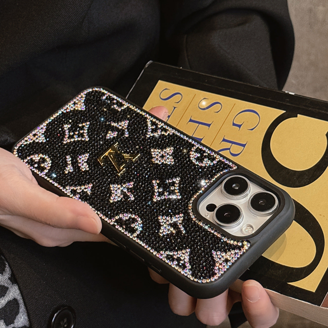 Luxusní třpytivé holografické pouzdro na iPhone Y - S - inspirované L – edice Diamond Shine