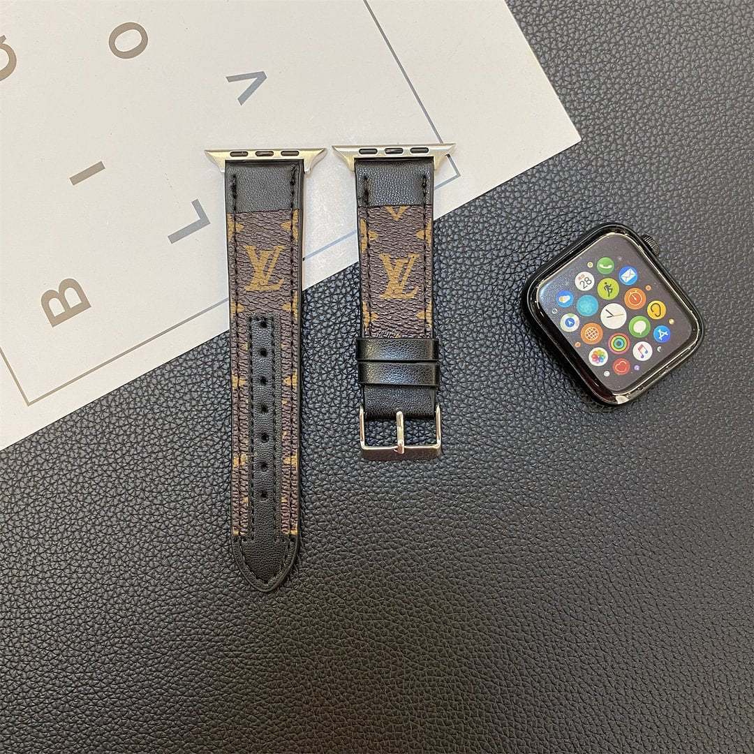 APPLE WATCH REM SØM MONOGRAM SKINN
