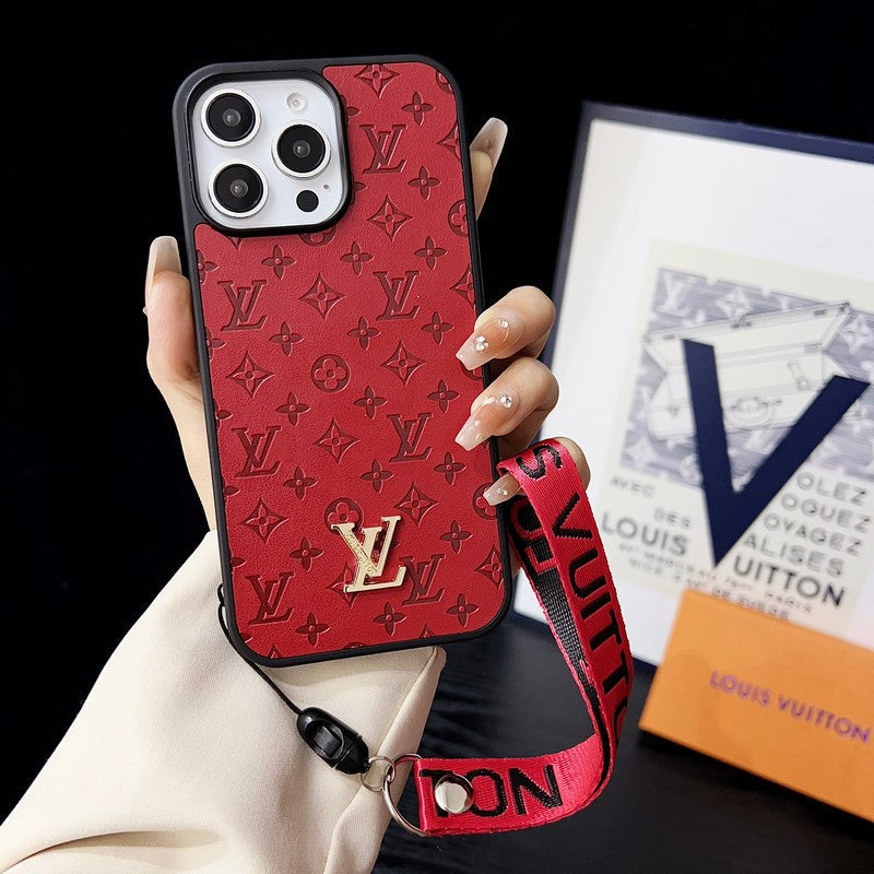 Luxusní hnědé pouzdro na iPhone