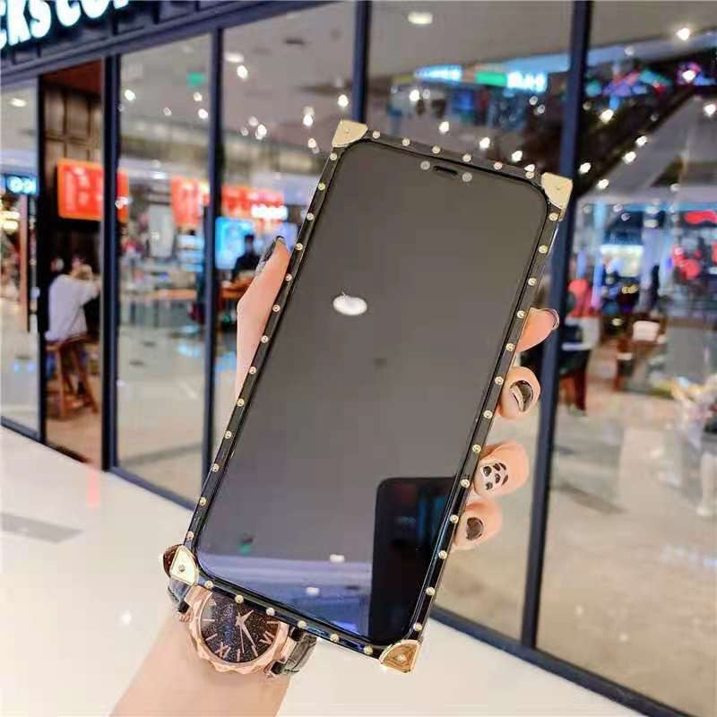Luxusní značkové pouzdro do kufru s řetízkem pro Samsung Galaxy S25/24/23 Series