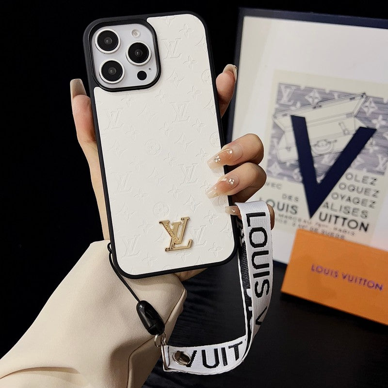 Luxusní hnědé pouzdro na iPhone