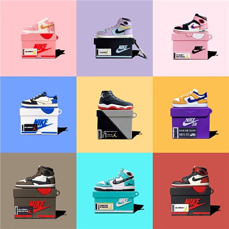 funda para Airpods estilo caja de zapatos