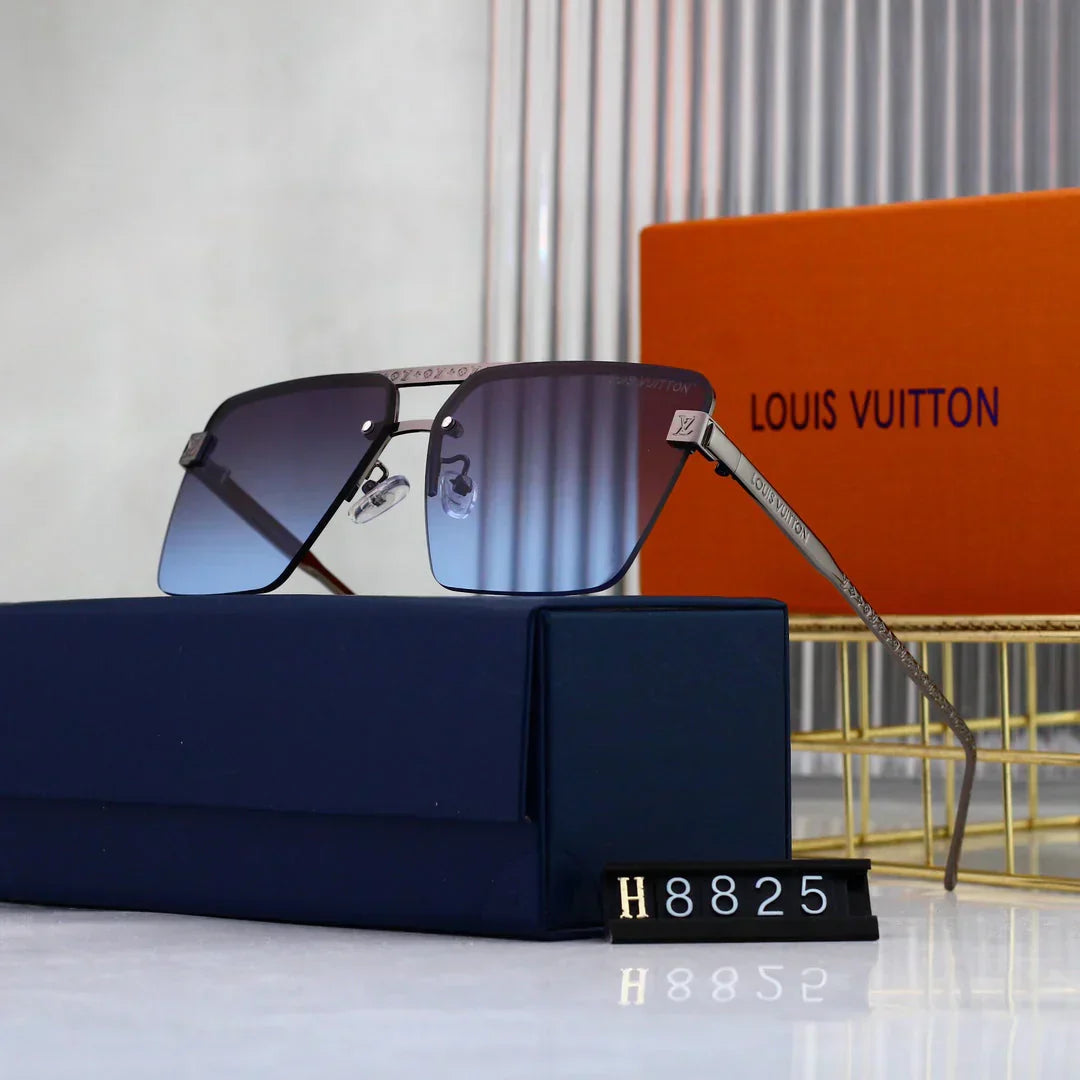 Kovové sluneční brýle HD Monogram H8825