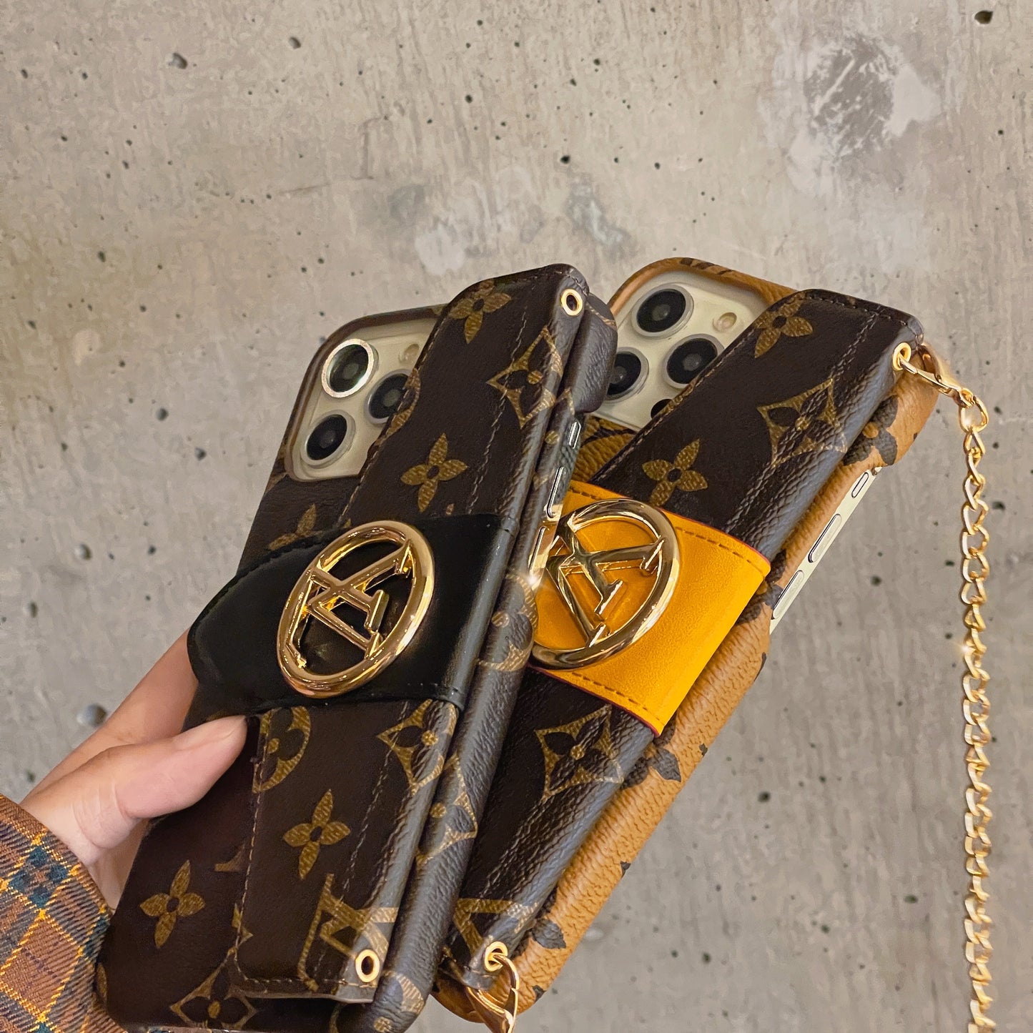 Luxusní pouzdro na iPhone CrossBody Card Holder