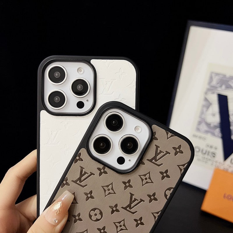 Luxusní hnědé pouzdro na iPhone