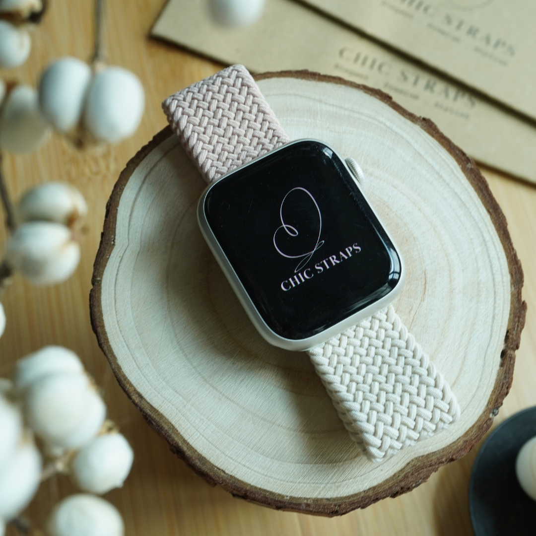 Correa de nailon con diseño de chevrón.