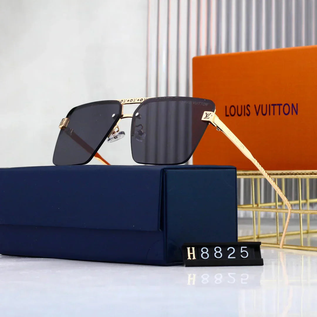 Kovové sluneční brýle HD Monogram H8825