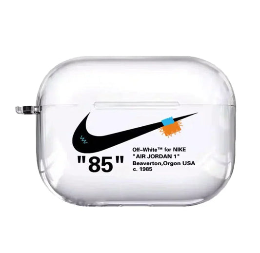 Etui na słuchawki AirPods Nike w kolorze złamanej bieli