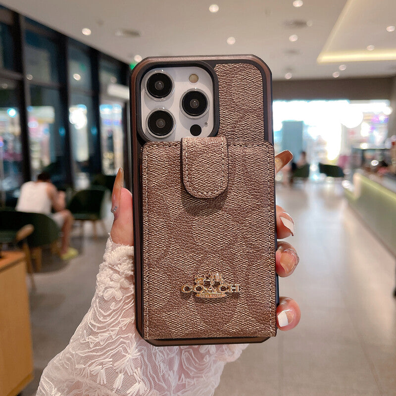 Klasické pouzdro na iPhone s peněženkou -LBK241416