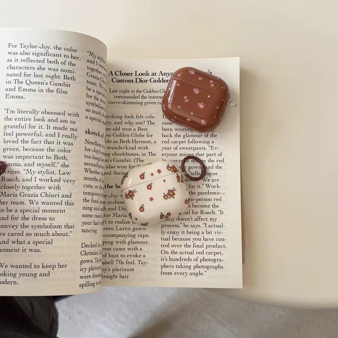 Śliczne, kwiatowe etui na słuchawki AirPods