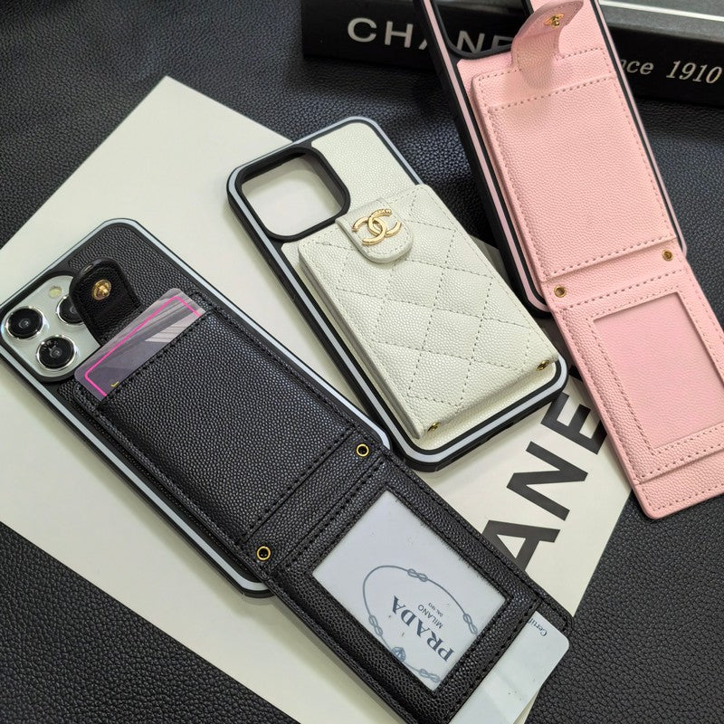 Elegantní crossbody kožené pouzdro na iPhone