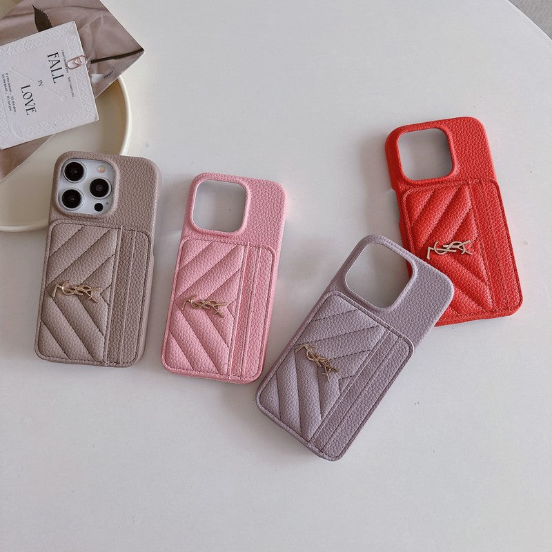 Saint Card Bag Δερμάτινη θήκη iPhone