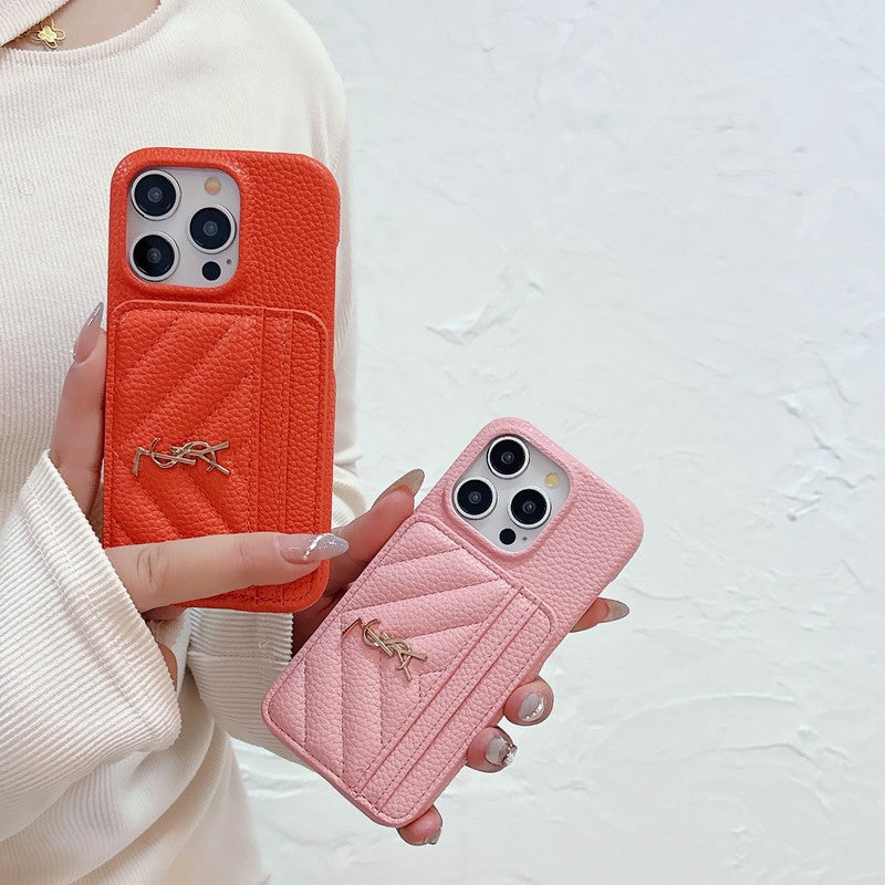 Saint Card Bag Δερμάτινη θήκη iPhone