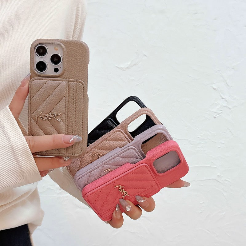 Saint Card Bag Δερμάτινη θήκη iPhone